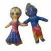Radha Krishna Soft Toy Pair – 6 cm Cute Plush Dolls for Gifting & Decor