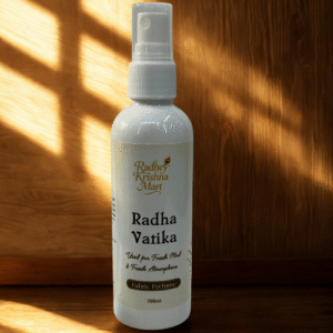 🌸 Radha Vatika Perfume Spray – 100ml | Divine Fragrance for Pooja & Everyday Use 🌸