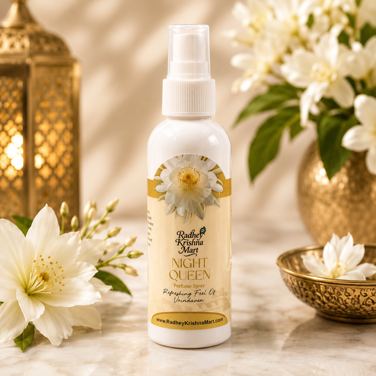 Night Queen Perfume Spray – 100ml | Divine & Enchanting Fragrance for Pooja & Daily Use