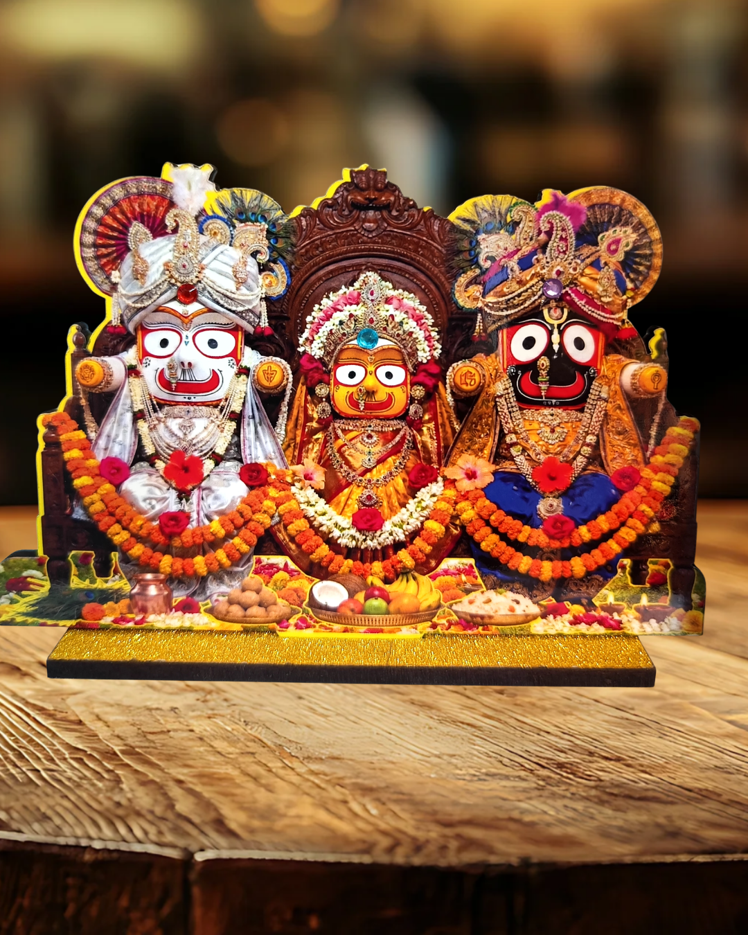 ✨ Jagannath Ji Cutout – Divine MDF Decor ✨