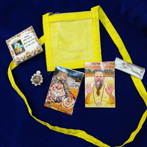 🌼 Yellow Nikunj Bag – Divine Seva Essentials 🌼 (5 samagri)