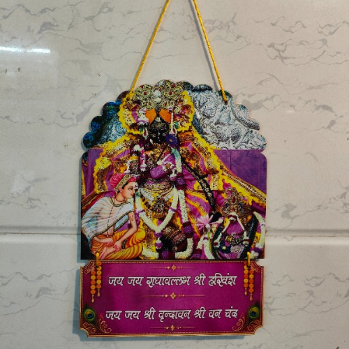 ✨ Radhavallabh Ji Premium Wall Hanging ✨